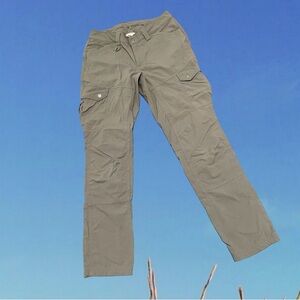 Duluth Trading Curvesetter Nylon‎ Cargo Pants Vented Stretch Slim Leg size 4